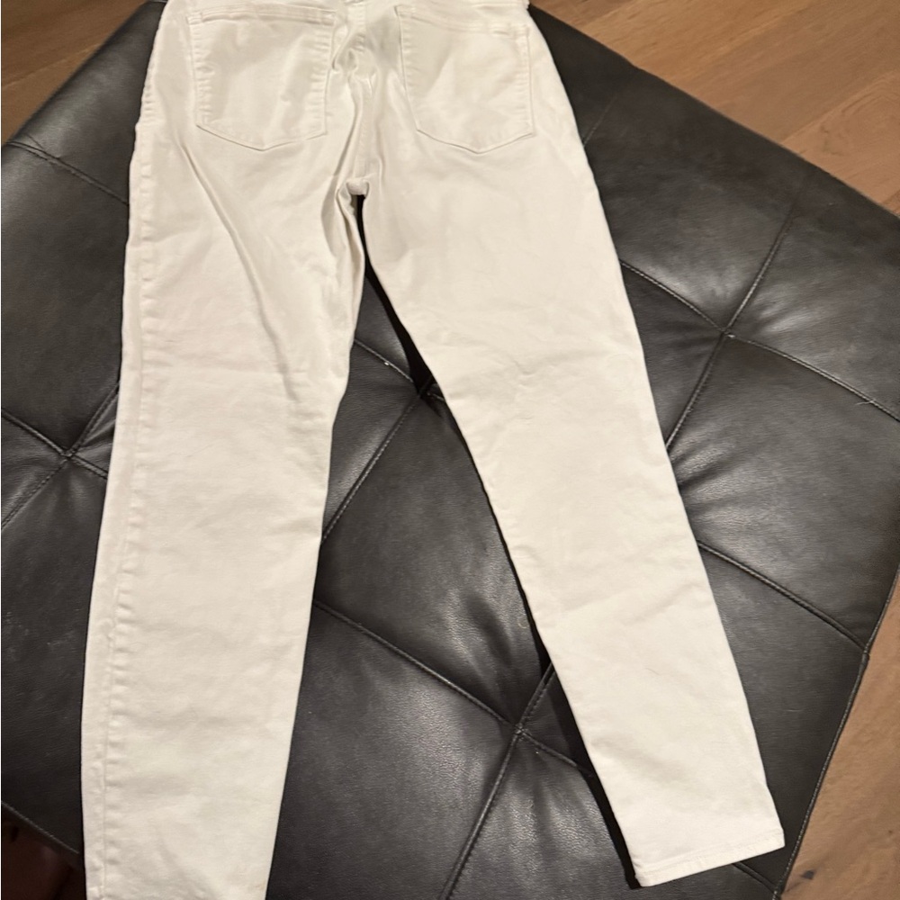 Lucky Ava Skinny white cotton jeans women’s size 12 measurements in pictures - Picture 3 of 12